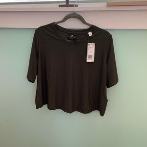 Adidas Cropped Mesh Tee